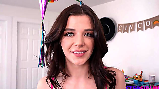 Horny Stepsister Jade Maris, Make Sure That Big Hard Stick Of Yours Is Ready Fo...