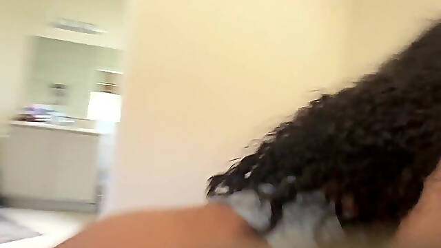 Teen Ebony Step Sis Needs A Ride - Step Bro Cums Multiple Times- Eden West...