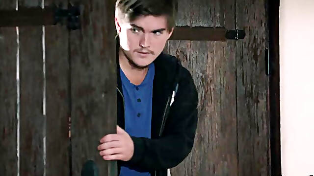 Jessica drives down the road with Tess riding beside her