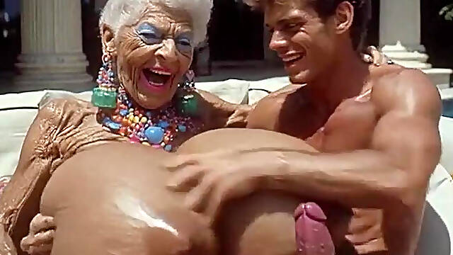 JAY7 Granny Sex Villa Vid 03 CUT - AI Video