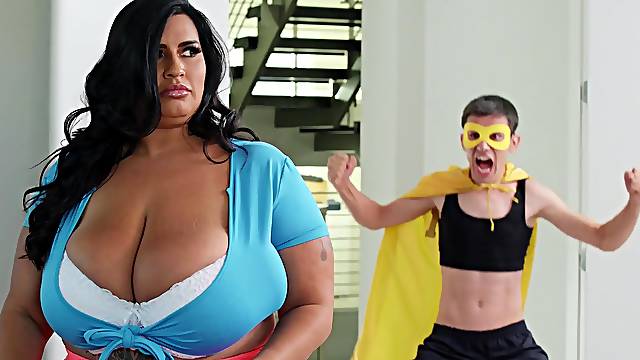 Chubby mature wants boy's hungry dick in both her moist holes