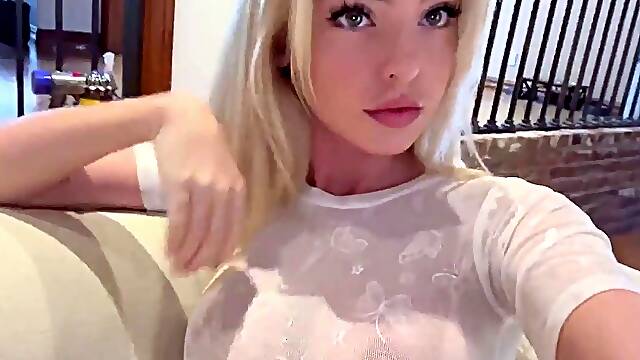 Emma Kotos Nude No Panties Tease