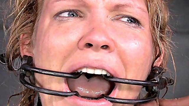 Nasty torture session with busty blonde mature mommy Rain DeGrey