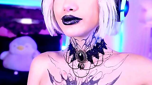 Emo E-Girl of the Dark Arts
