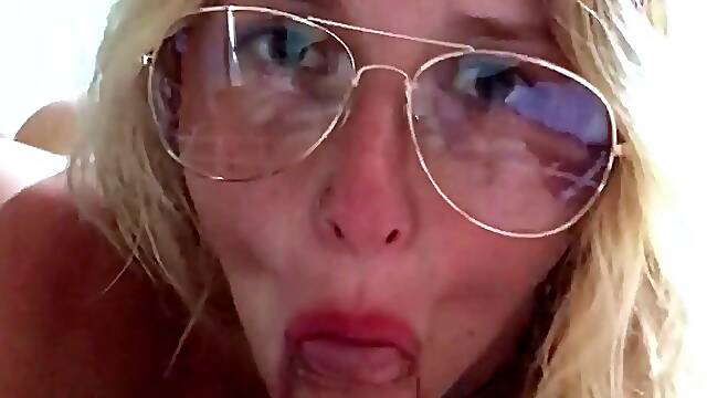 MILF POV Big Cock Blowjob