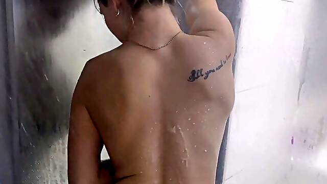 Blonde Cam Girl Plays With Milk and Big Tits