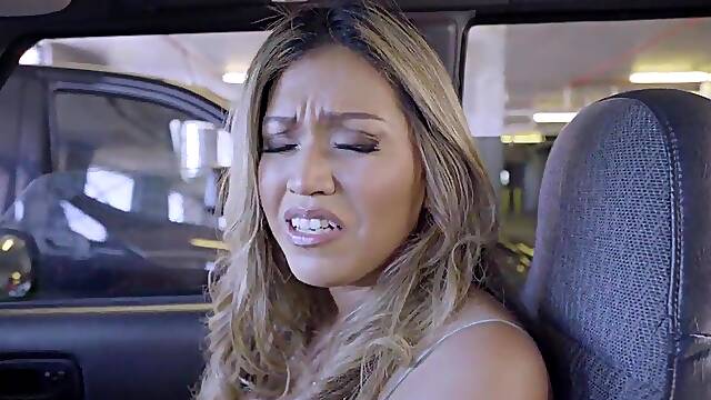 SisLovesMe - Busty Stepsis (Nicole Rey) Showing Stepbrother She Knows How to Drive A Stick Shaft