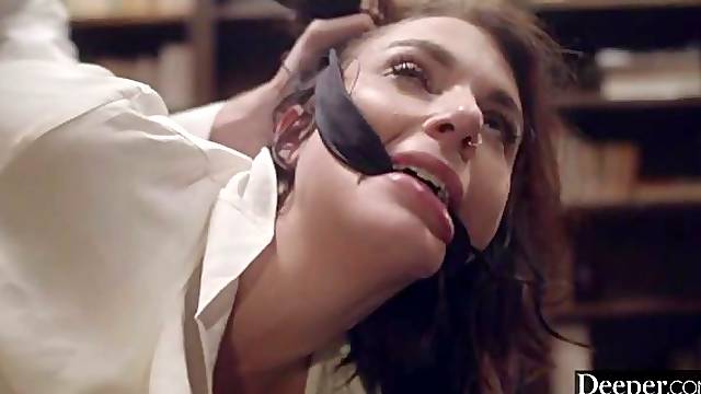 Library is a good place for anal sex with a busty Ivy Labelle