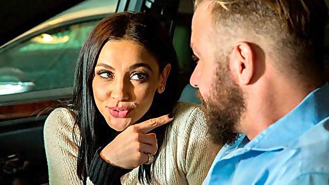 Busty hottie Audrey Bitoni screwed in the cowgirl pose