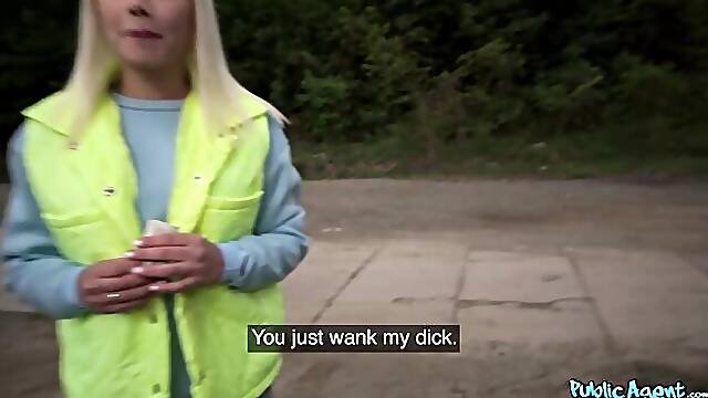 Stunning sex for money with a busty blonde model Vivian Lola