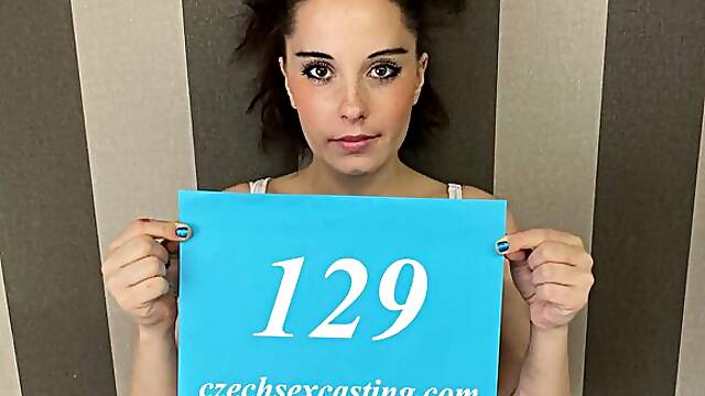 Beautiful busty hairy doll with nice ass Anabelle likes hard fuck