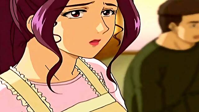 Ugly Bastard Fucks his Big Titted Mom - HENTAI UNCENSORED