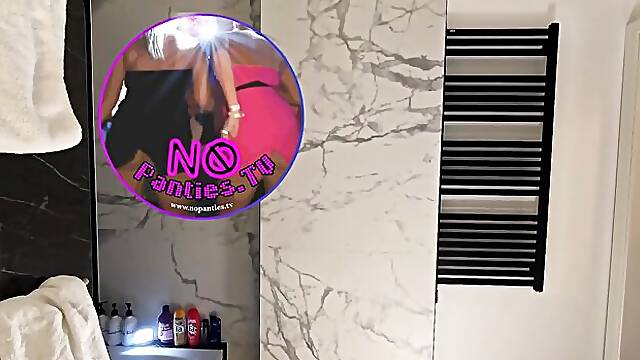 Reality action with sweet bedmate from No Panties TV