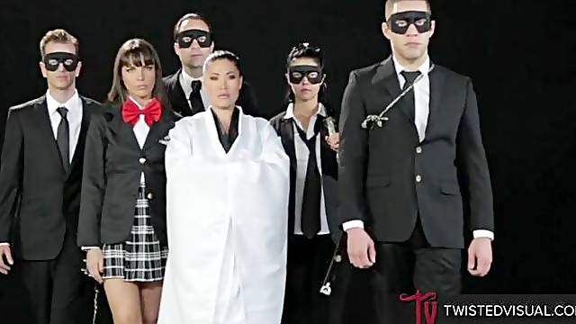 London Keyes Sloppy Cock Sucking Party