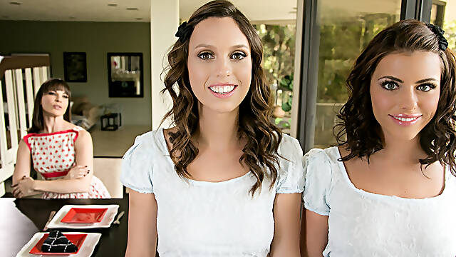 Adriana Chechik & Jade Nile in Mothers Secret Twins: Part One Video