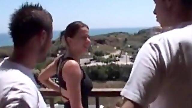 Busty french Girl - plan a 4