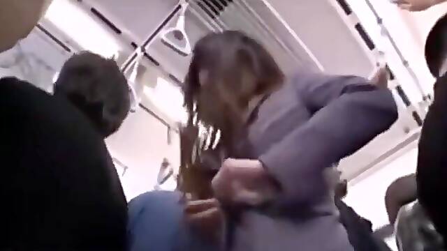 Japanese fucked in train