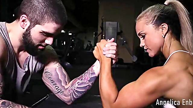 Teen FBB overpowers guys: Big Tits, Anal Solo Porn