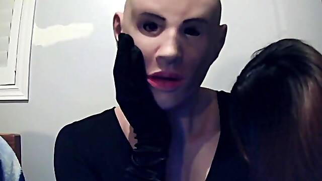 Taut Partner Pt1! Getting prepped in my girl mask Partner ;trio