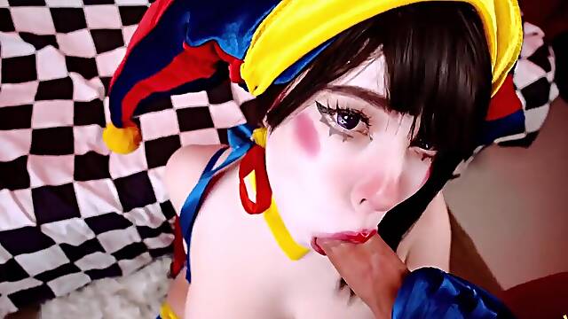 The Amazing Digital Circus Pomni Will Make You Cum Nonstop