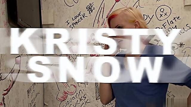 Kristy Snow, Aubrey Kate in Tranny Glory Hole Surprise