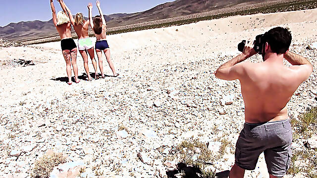 Las Vegas Desert ORGY with James Deen