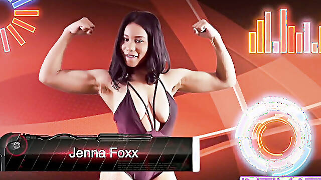 Naked Wrestling Showdown: Savana Styles vs. Jenna Foxx