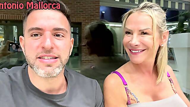 50 Years Old MILF Gets ANAL by Young Strong Stud