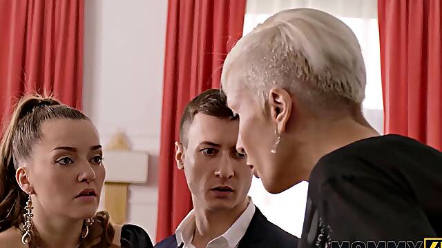 MOMMY4K. Mature Boobs Rule. Hot sex with Tanya Virago