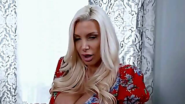 Big tits blonde MILF Brittany Andrews gets her ass fucked deep