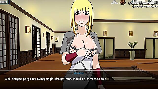 Naruto: Samui's First Ride & Creampie