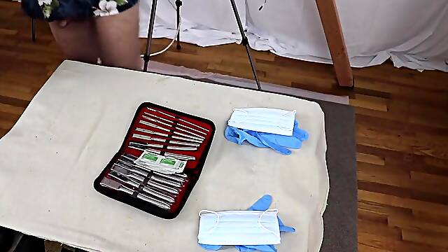 Dsc6-7) Brooke Lyn Fetish Urethral Sounding Toys Threesome Pussy Fucking Facial