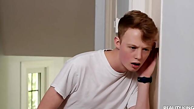 Shy Dude Kisses Milf Kiki Klouts Ass