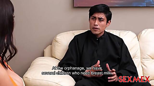 Analia Lipha And Ana Lya In In The Town Orphanage, There Are Babies Who Need To Be Nourished. The Priest Asks For Help To Breastfeed Them. She Accepts, But First, The Man Of God Needs To Test The