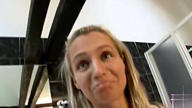 Busty blond girl Westy fucks