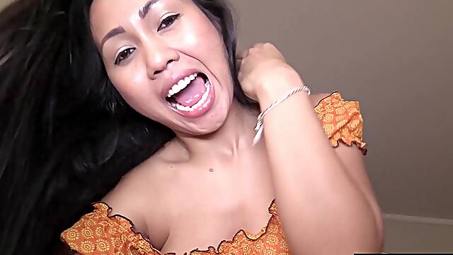 Huge boobs Thai MILF horny amateur sex video with her husband