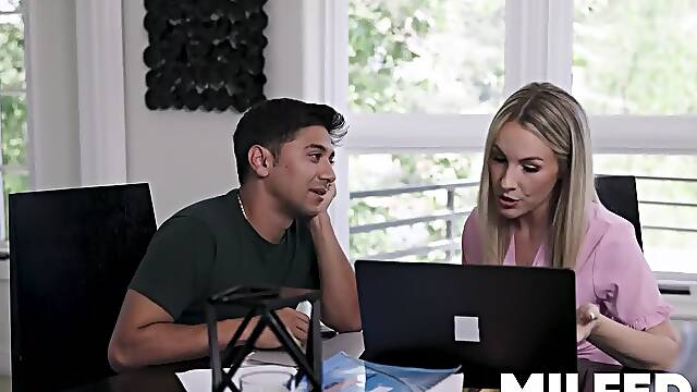 Hot MILF Teacher and Student Fulfills Their Forbidden Fantasy