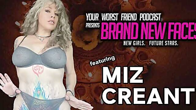 First interview with big tit porn GILF Miz Creant