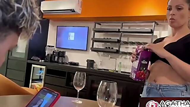 I, Agatha Mama, am a naughty stepmother who fucks her stepson so he wont tell his father! - Full Vi