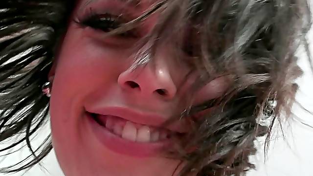 Busty madam having big boobs is demonstrating great sex skills