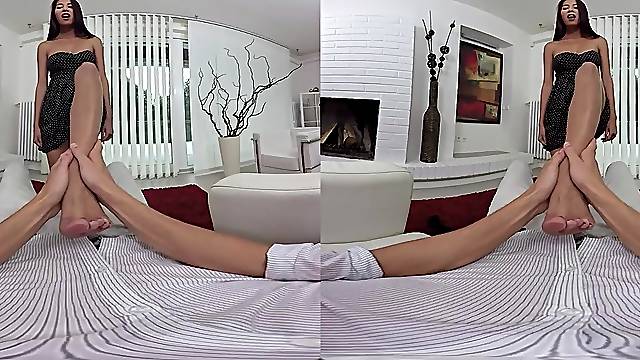 Getting Feet Wet Squirt POV VR