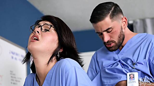 Horny shemale nurse incredible xxx clip