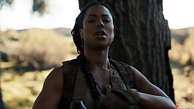 Beautiful black slut fabulous porn video