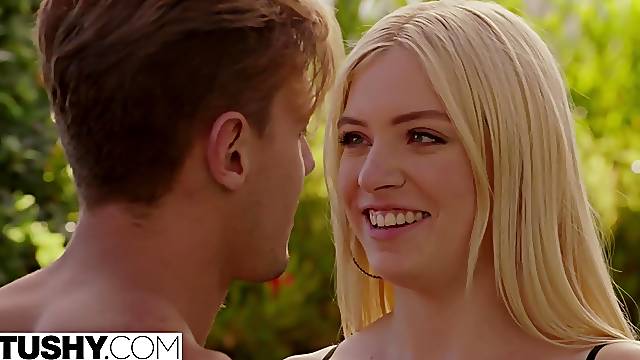 TUSHY Blubbery Blond Hair Babe Gets her Butt Gaped - Chris diamond