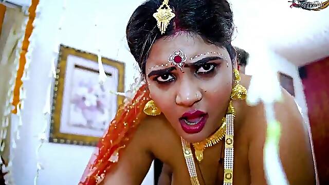 Alka Raj Ki Suhagrat Uncut (2024) Hindi Hot Short Film - Big tits babe dicked doggystyle