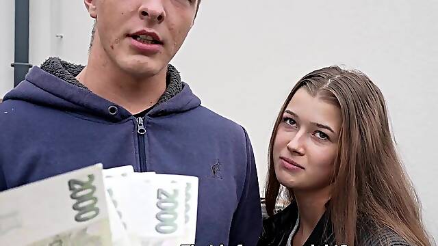 Paja Sold his Euro Girlfriend Olivia Sparkle for cash - amateur reality hardcore