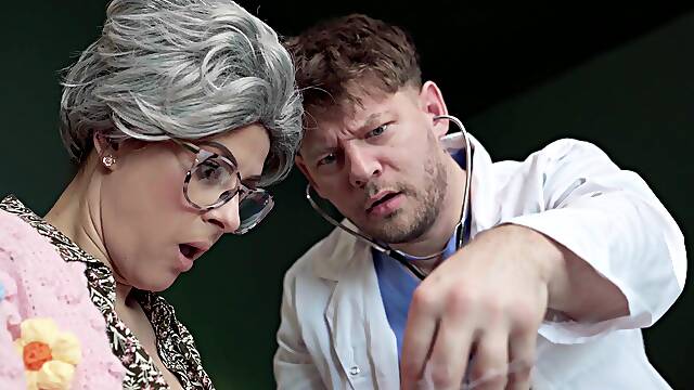 Michael Fly’s Naughty Granny Encounter in Bedroom