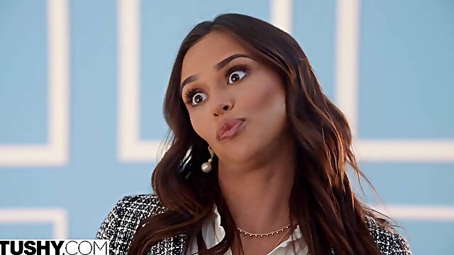 TUSHY Anal-hungry Babe Fucked By Boss - Mick blue