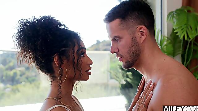 MILFY Fit Yoga mother I'd like to fuck Medusa Rides Youthful Chap's Shlong All Day