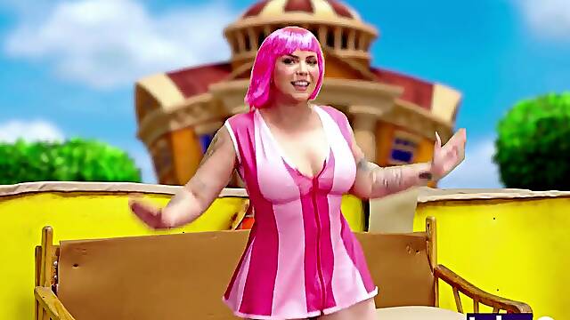 INKA CITY - Vergotacus and Fierroten bang Stephanie with a pink snatch in the booty and Zigy fists her